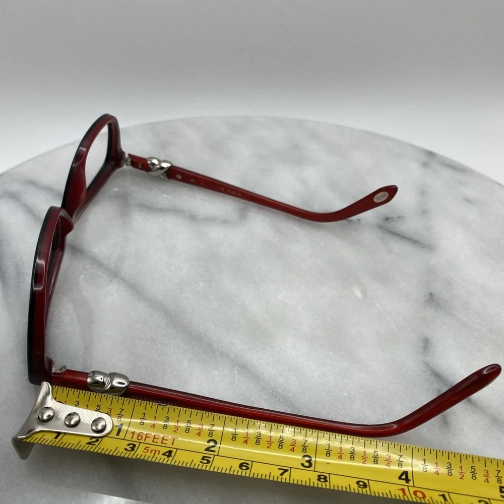 Tiffany & Co Women 51mm Eyeglasses Black Red TF 2074 Paloma Picasso Heart Knot
